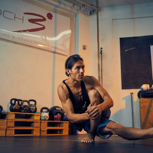 Personal Trainer beim Mobilitytraining