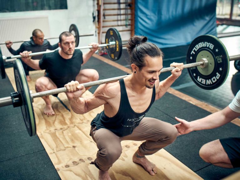 Squats im Noch3 Personal Training Studio in Köln